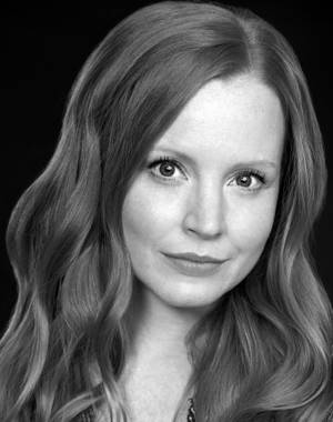 Lauren Ambrose Black And White Portrait Wallpaper