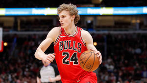 Lauri Markkanen Nba Chicago Bulls Wallpaper