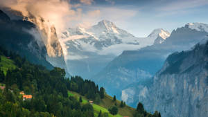 Lauterbrunnen Valley Switzerland Wallpaper