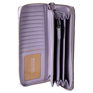Lavender Leather Wallet Open Wallpaper