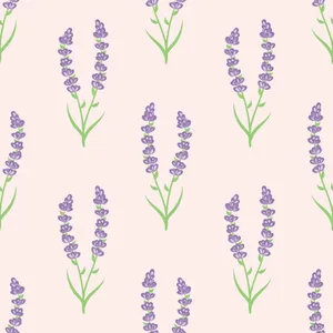 Lavender Pattern Background Wallpaper