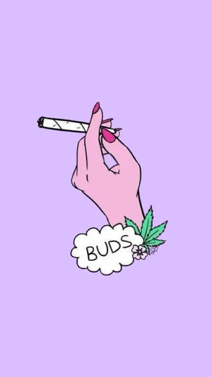 Lavender Portrait Cute Matching Best Friend Home Screen Idea Wallpaper