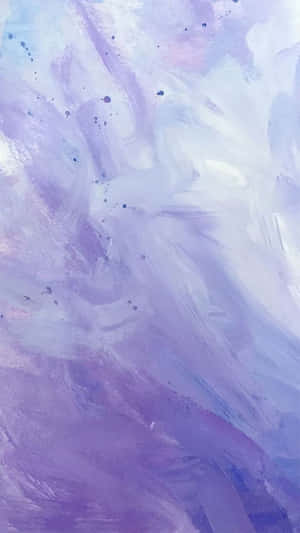 Lavender Purple Paint Brush Strokes Wallpaper