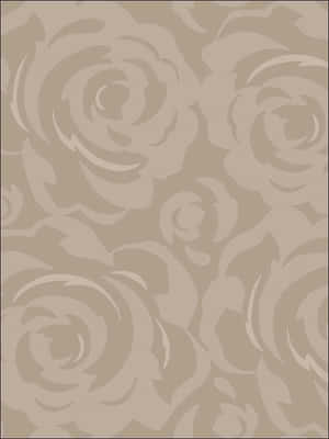 Lavish Beige Silhouette Rug Wallpaper