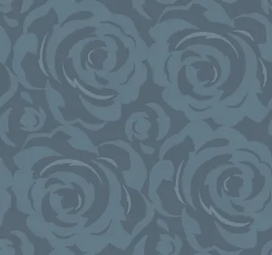 Lavish Dark Blue Rug Wallpaper