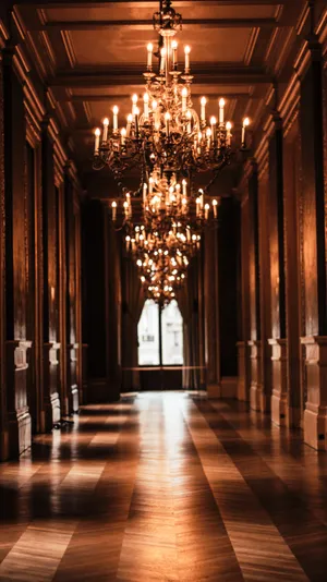 Lavish Hallway Wallpaper