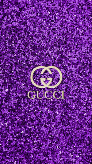 Lavish In Luxury With Purple Gucci Apparel Wallpaper