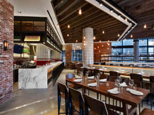 Lavish Luxury Spa At Upscale Hospitality Resort Wallpaper