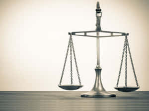 Law Scale As An Ethical Symbol Wallpaper