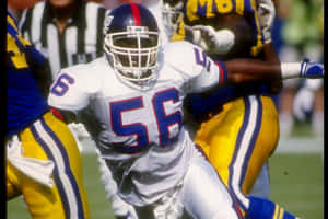 Lawrence Taylor Vintage Football Game Wallpaper