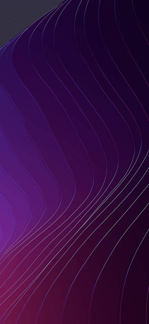 Layered Purple Curve Line Ios 12 Wallpaper