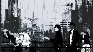 Lazarus Graphic Novel Scene Wallpaper