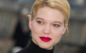 Lea Seydoux: Candid Close-up Wallpaper