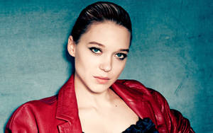 Lea Seydoux Glam Look Wallpaper