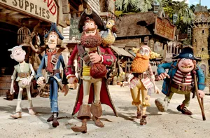 Lead Characters From The Pirates Band Of Misfits Wallpaper