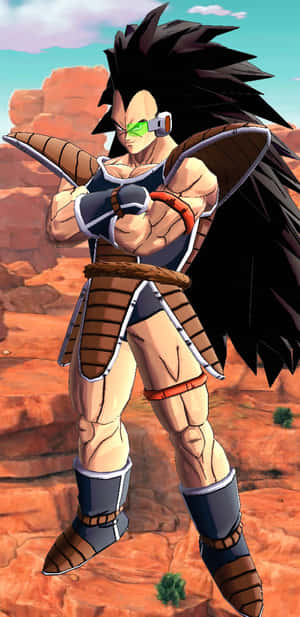 Leader Of The Saiyans Raditz. Wallpaper
