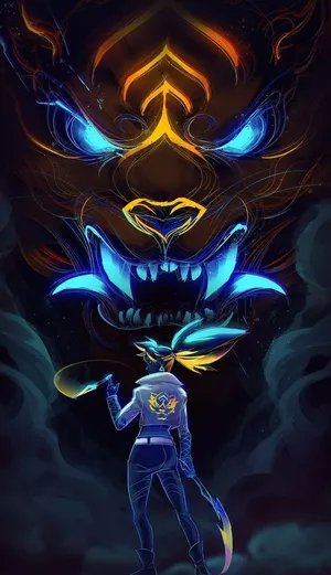 League Of Legends Akali Anime Dragon Wallpaper