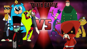 Leagueof Super Evil Death Battle Wallpaper