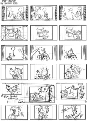 Leagueof Super Evil Storyboard Wallpaper