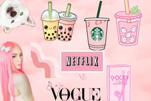 Leah Ashe, A Famous Youtuber And Entertainer, Looking Beautiful In A Vintage-style Dress Wallpaper