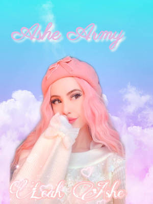 Leah Ashe Fan Art Phone Wallpaper