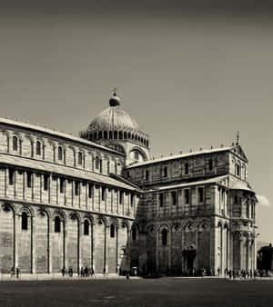 Leaning Tower Of Pisa Cathedral Wallpaper