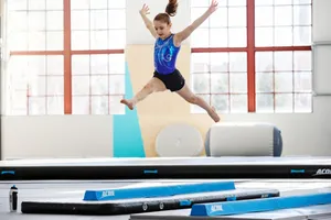 Learn And Practice Gymnastics With The Right Mat. Wallpaper