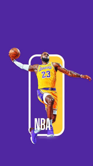 Lebron James Iphone Nba Lakers Wallpaper