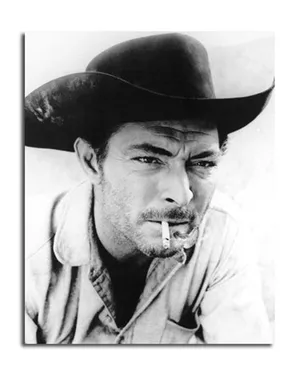 Lee Van Cleef Smoking Cigarette Photography Wallpaper