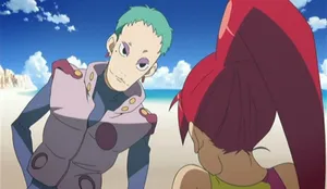 Leeron Littner In Gurren Lagann Anime Wallpaper