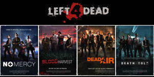 Left 4 Dead Campaign Collage Wallpaper