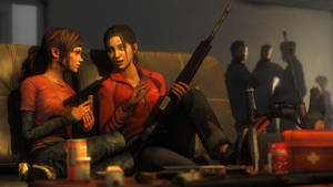 Left 4 Dead Girls Talk Wallpaper