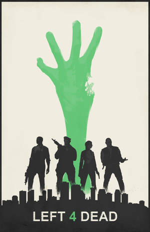 Left 4 Dead Minimalist Poster Wallpaper