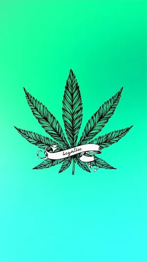 Legalize Weed Art For Iphone Wallpaper