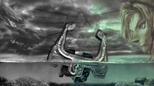Legend Of Zelda Twilight Princess Sinking Midna Wallpaper