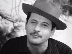 Legendary Actor Eli Wallach Posing With Pork Pie Hat Wallpaper