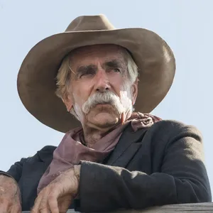 Legendary Actor Sam Elliott In Classic Cowboy Hat Wallpaper
