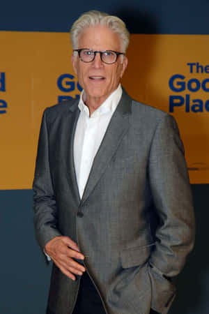 Legendary Actor Ted Danson In A Candid Moment Wallpaper