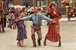 Legendary Actor Tim Curry In His Iconic Role As Dr. Frank-n-furter Wallpaper