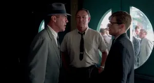 Legendary American Actor R. Lee Ermey Posing For A Portrait Wallpaper