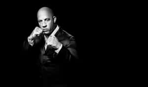 Legendary Bald Actor Vin Diesel Wallpaper