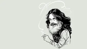 Legendary Comic Book Writer Alan Moore Wallpaper
