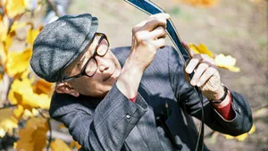 Legendary Director Akira Kurosawa On Set Wallpaper