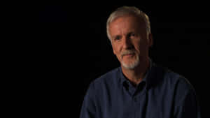 Legendary Filmmaker James Cameron On Set Wallpaper