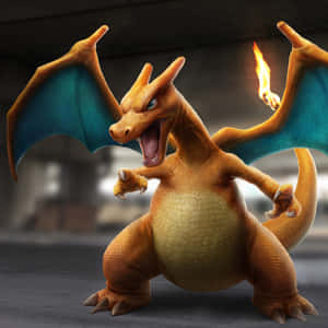 Legendary Fire-flying Type Pokémon Charizard Wallpaper