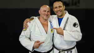 Legendary Gracie Instructor Renzo Gracie Training In The Gym Wallpaper