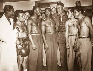 Legendary Ike Williams In A Demure Stance Wallpaper