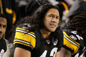 Legendary Nfl Player Troy Polamalu Wallpaper