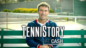 Legendary Tennis Player Pat Cash In Action Wallpaper