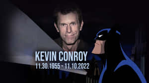 Legendary Voice Actor Kevin Conroy Poses For A Promotional Photo Wallpaper